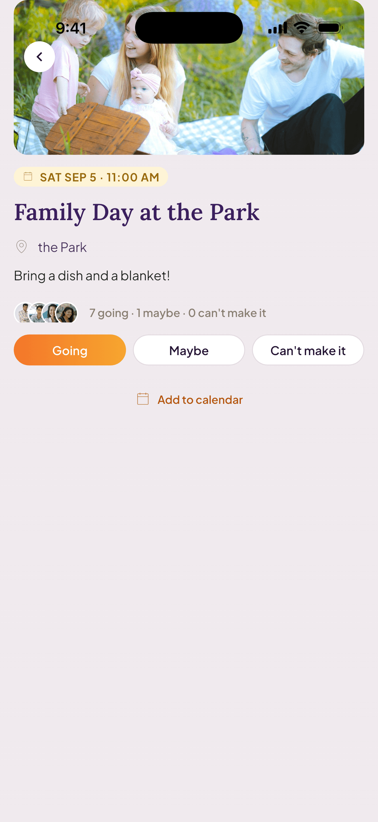 Events people actually show up to